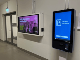 Arivo Hardware mit Cashless in einer Parkgarage der Stadtbetriebe Wolfenbüttel