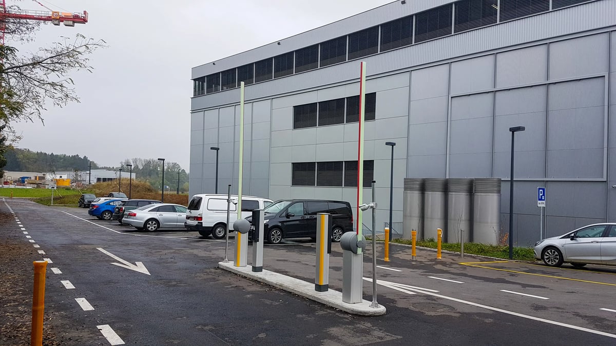 Lufthansa Aviation Training Zurich equipped with new parking concept from Arivo
