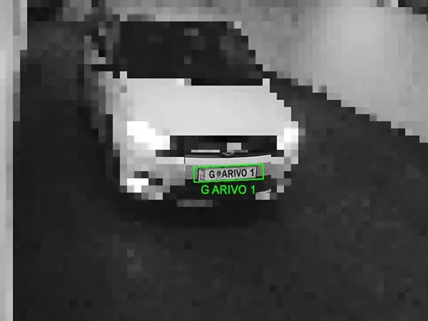Arivo license plate recognition camera perspective