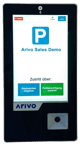 Der Arivo Türleser mit großem Touchdisplay