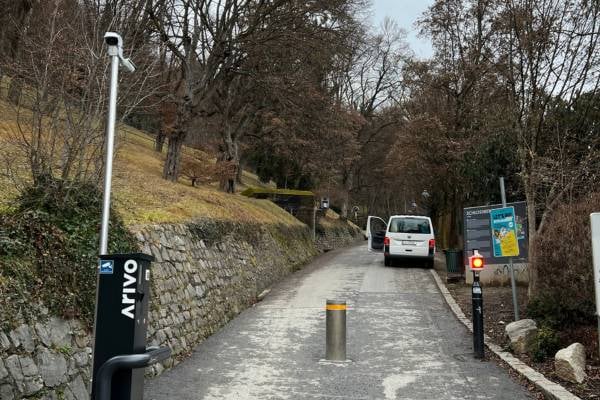 Der Schlossberg in Graz wurde mit der Zutrittslösung von Arivo Parking Solutions ausgestattet