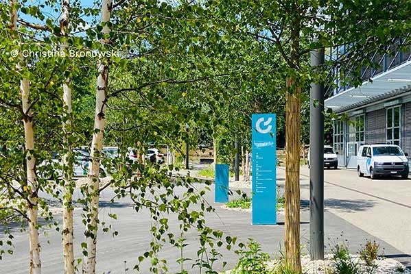 The parking solution of Arivo in use at primeo energie in Germany