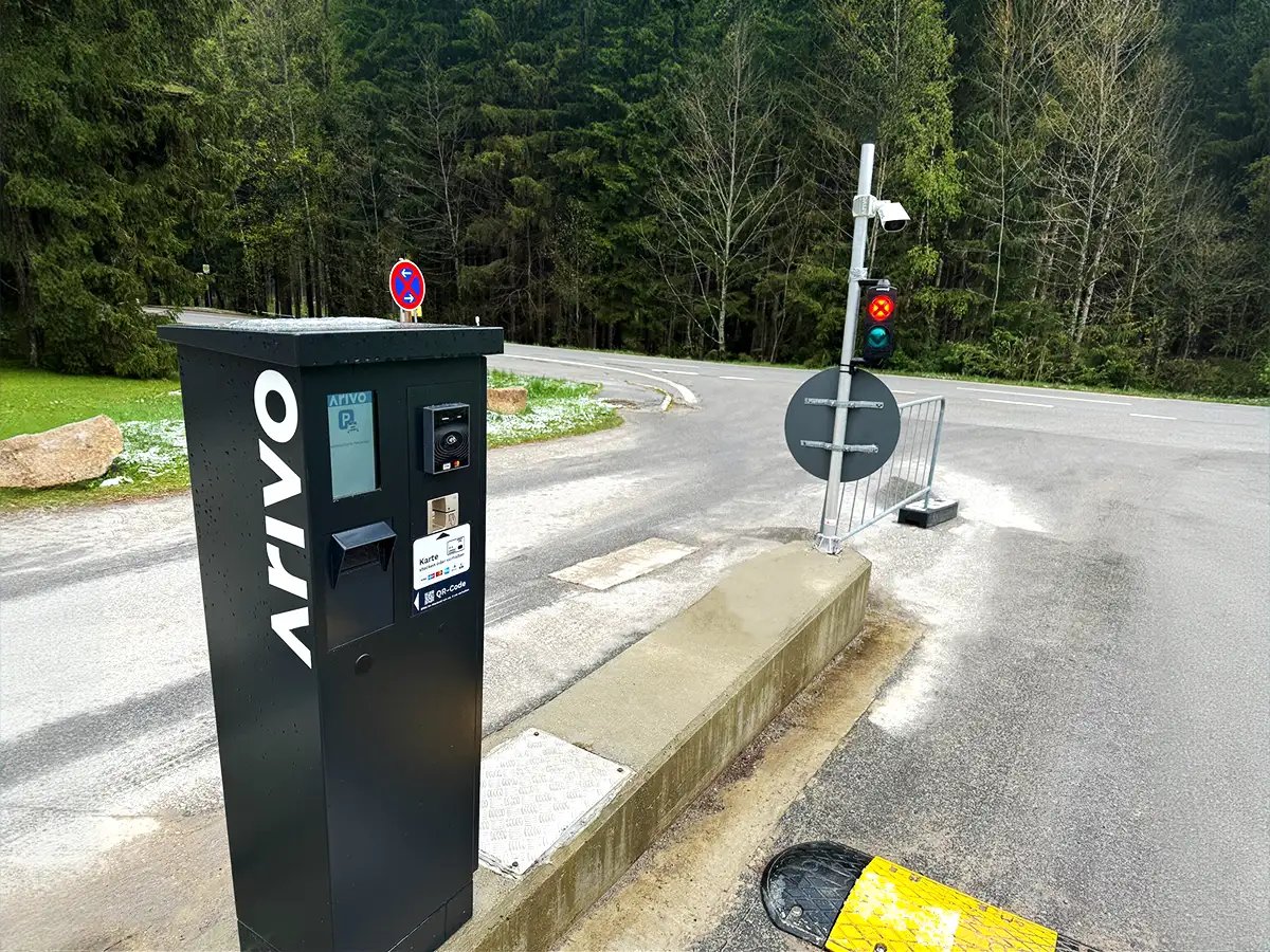 Arivo parking system in use at ski lift operator geisskopfbahn in germany