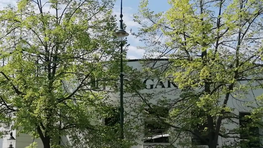 Parking garage in the garden city of Tulln