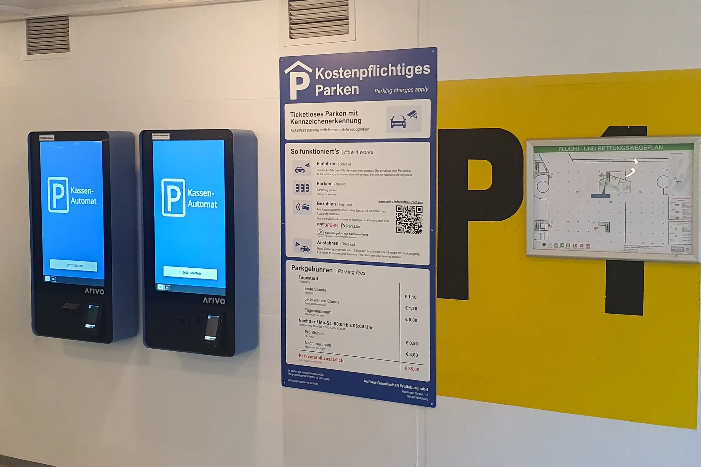 Arivo Cashless in Garage