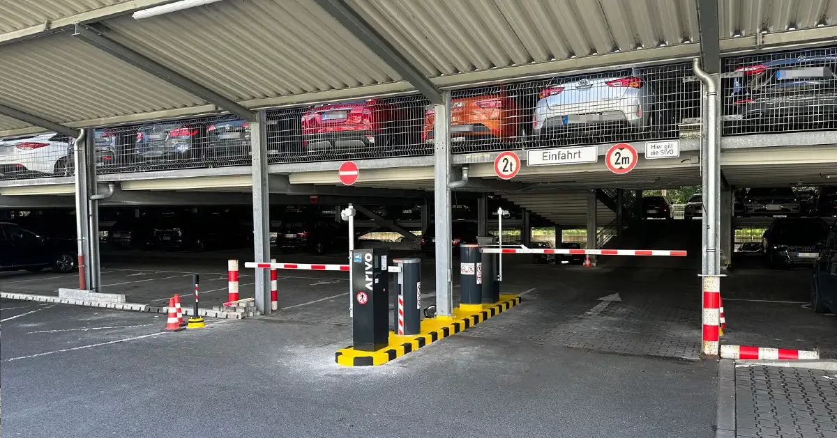 The parking solution from Arivo for parking garage operators