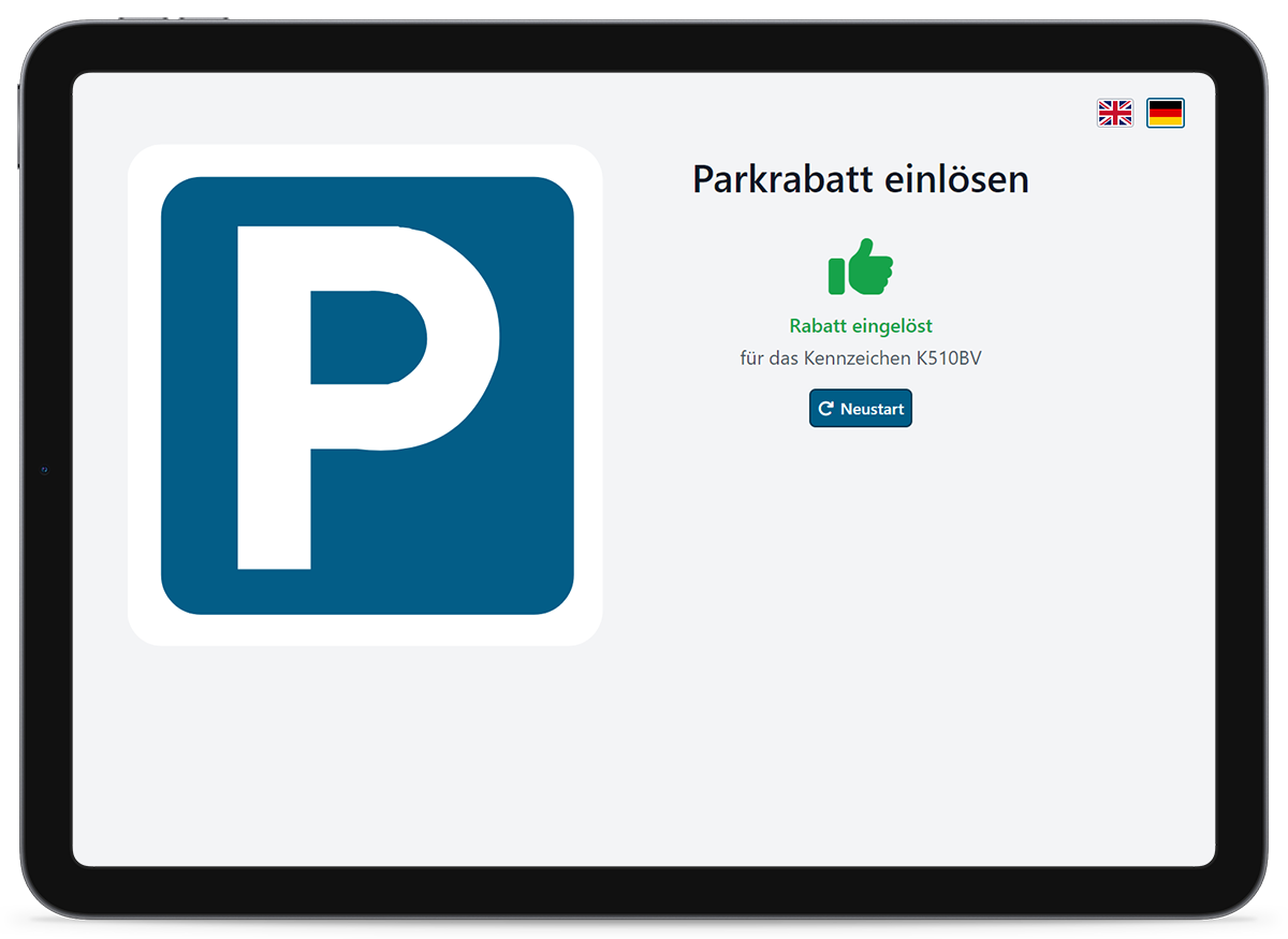 Arivo_Vergütungstablet_Parkrabatt_einloesen2_web