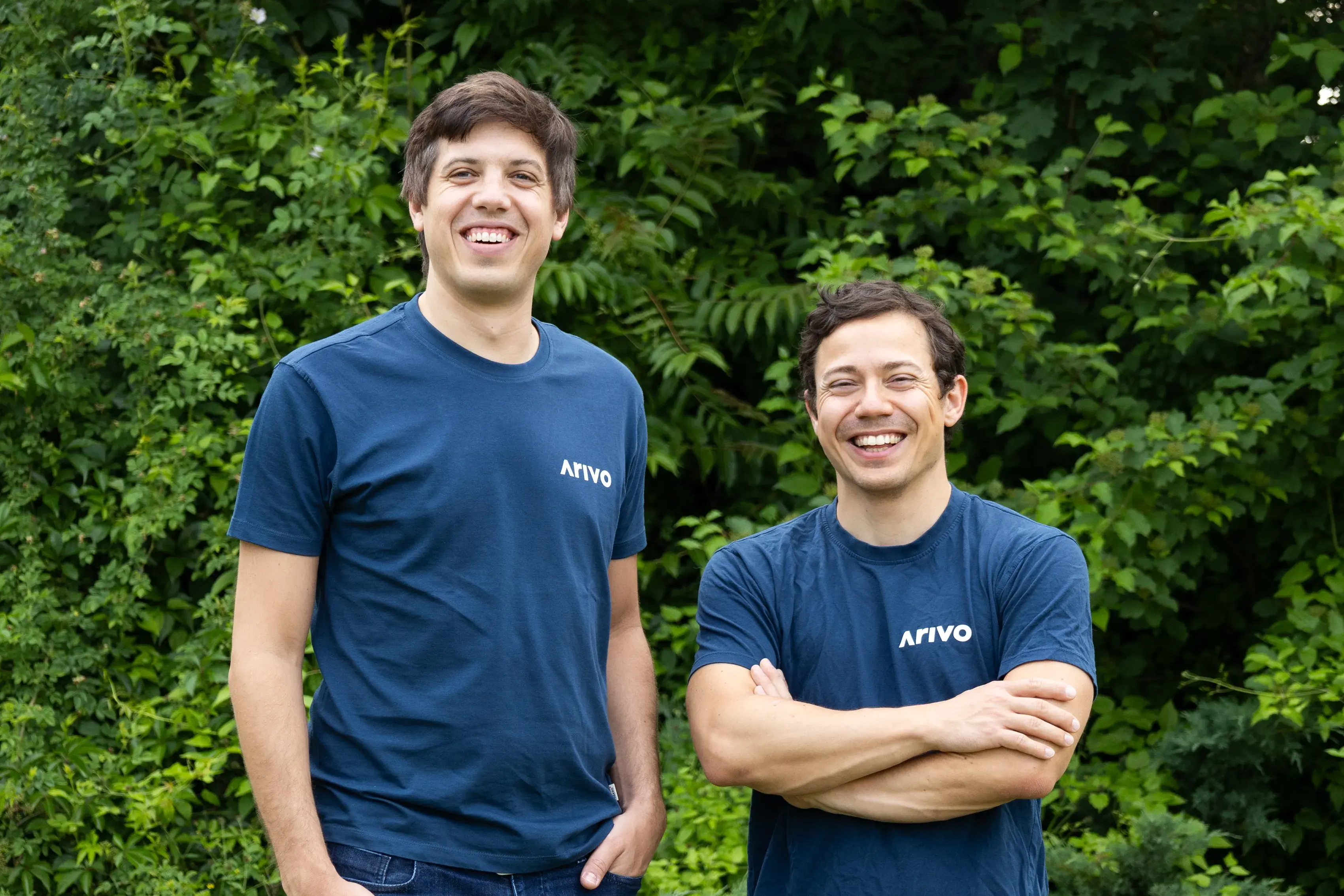 Das Arivo-Gründerteam Dominik Wieser und Philipp Reitter