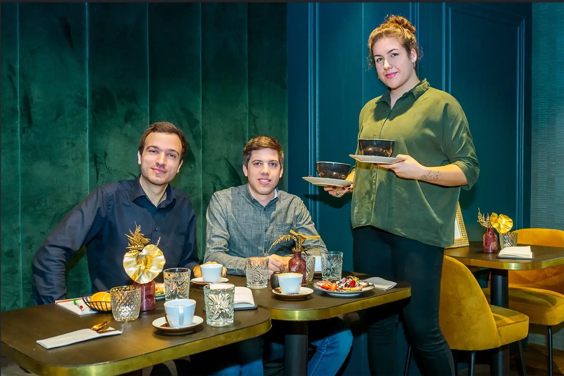 Arivo beim Business Lunch - Mein Bezirk (März 2020)