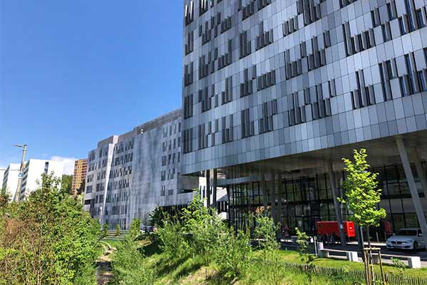 Arivo's parking system at the Med Uni Graz