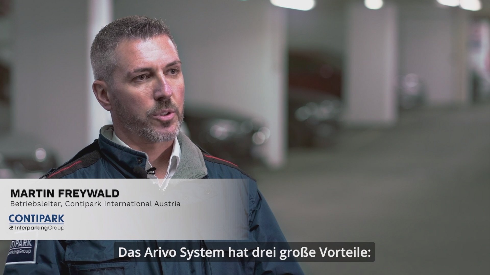 Martin Freywald (Contipark) über die Vorteile des Arivo Parksystems