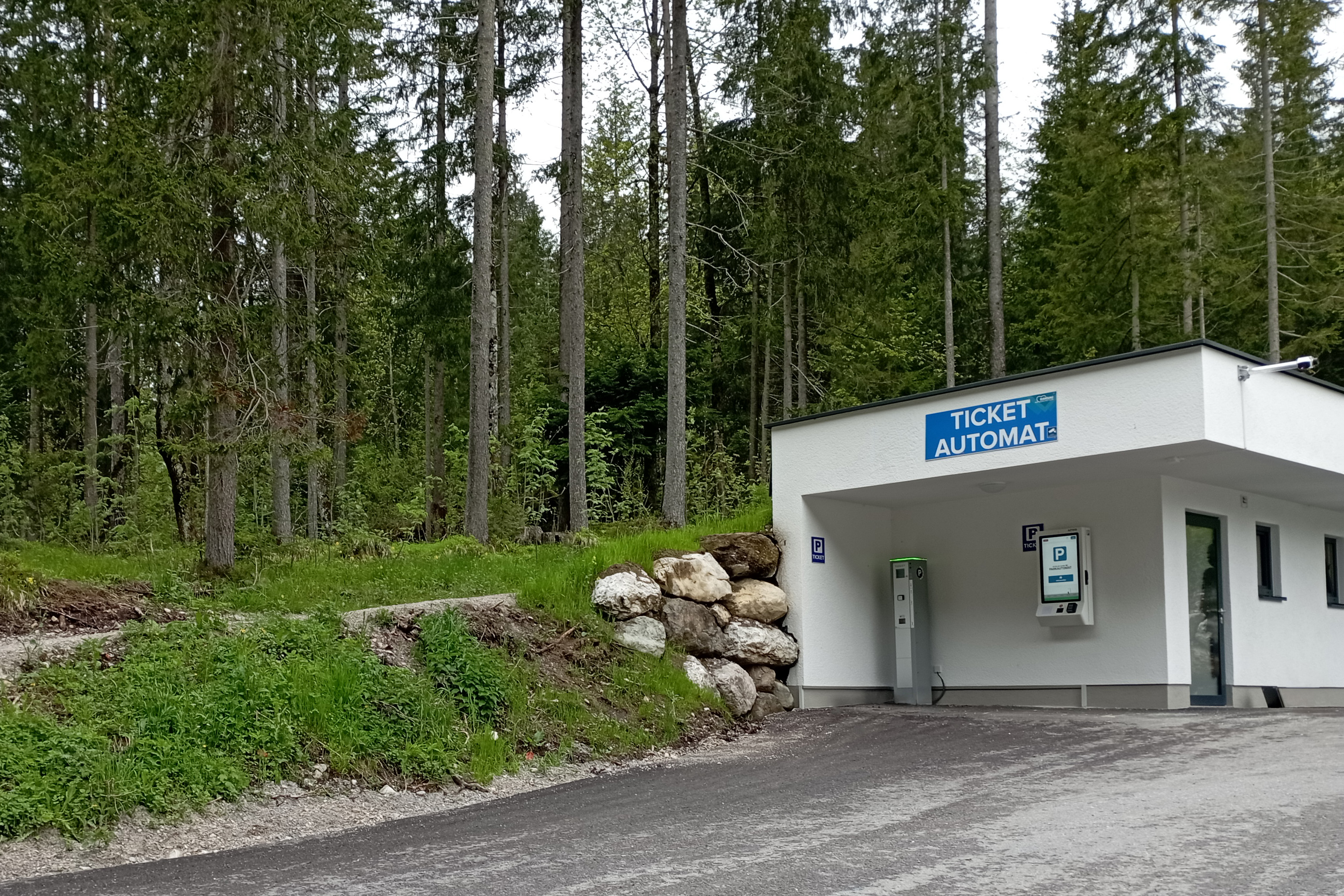 Arivo Parksystem im Einsatz bei der alten Mühle in Ramsau (AT)